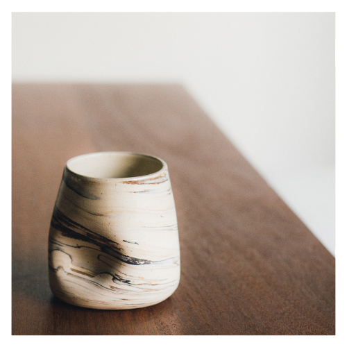 Dimple Cup  - marble