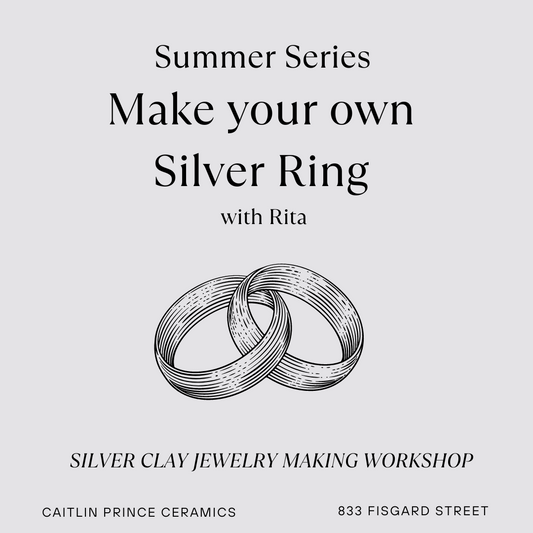 Silver Clay - Make your own Silver Ring with Rita