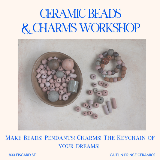 CERAMIC BEADS  & CHARMS WORKSHOP