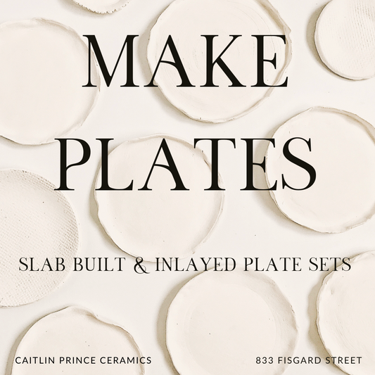 Hand Building -  Make Plates