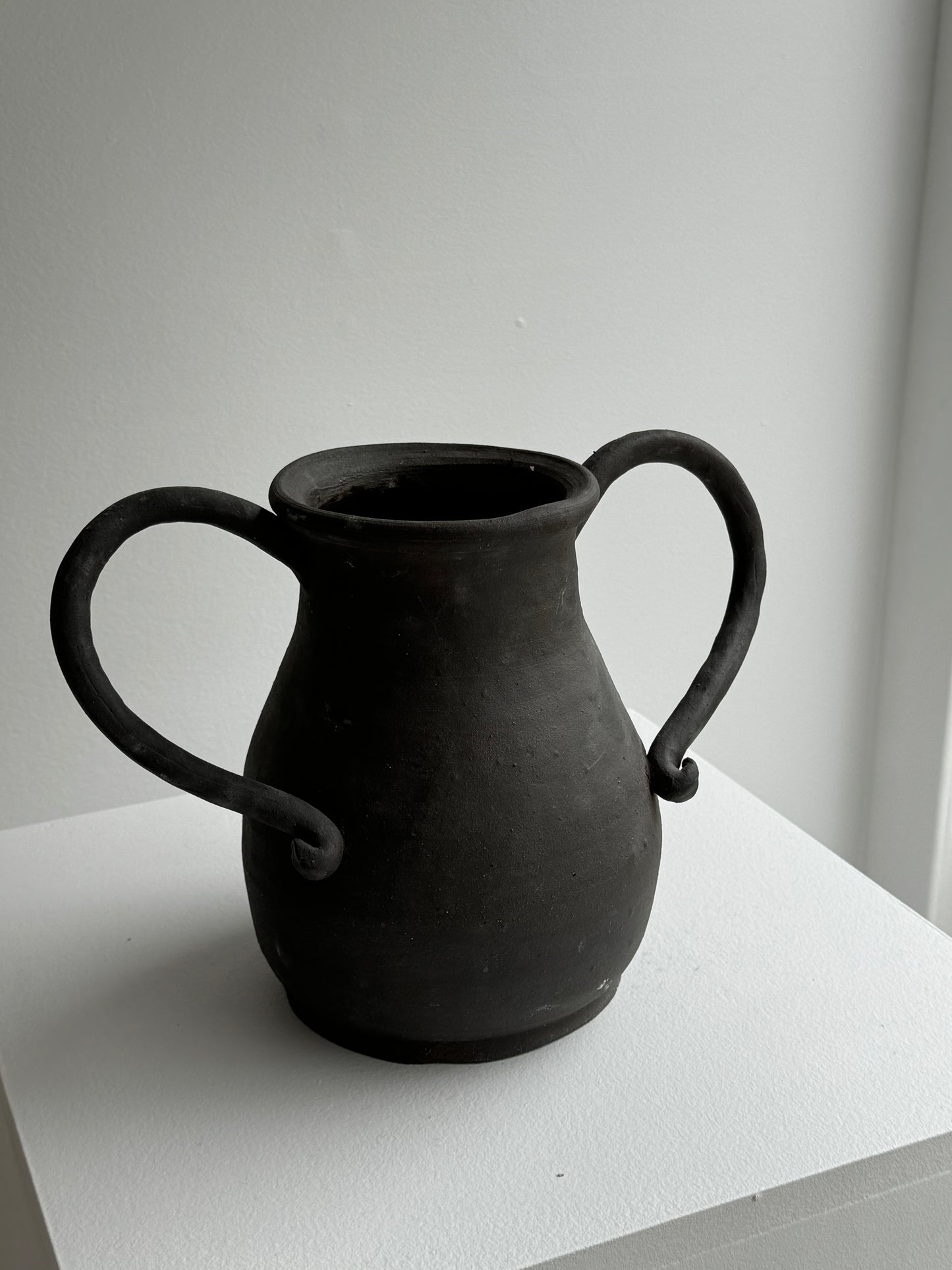 Smaller Black Vase