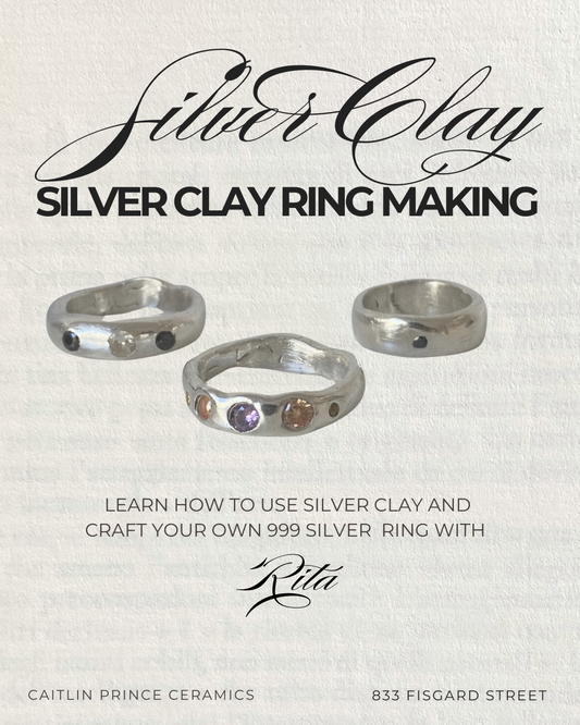 Silver Clay - Make your own Silver Ring with Rita