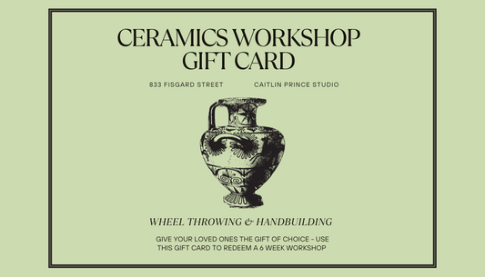 ❁ 6 WEEK WORKSHOP ❁ GIFT CARD ❁
