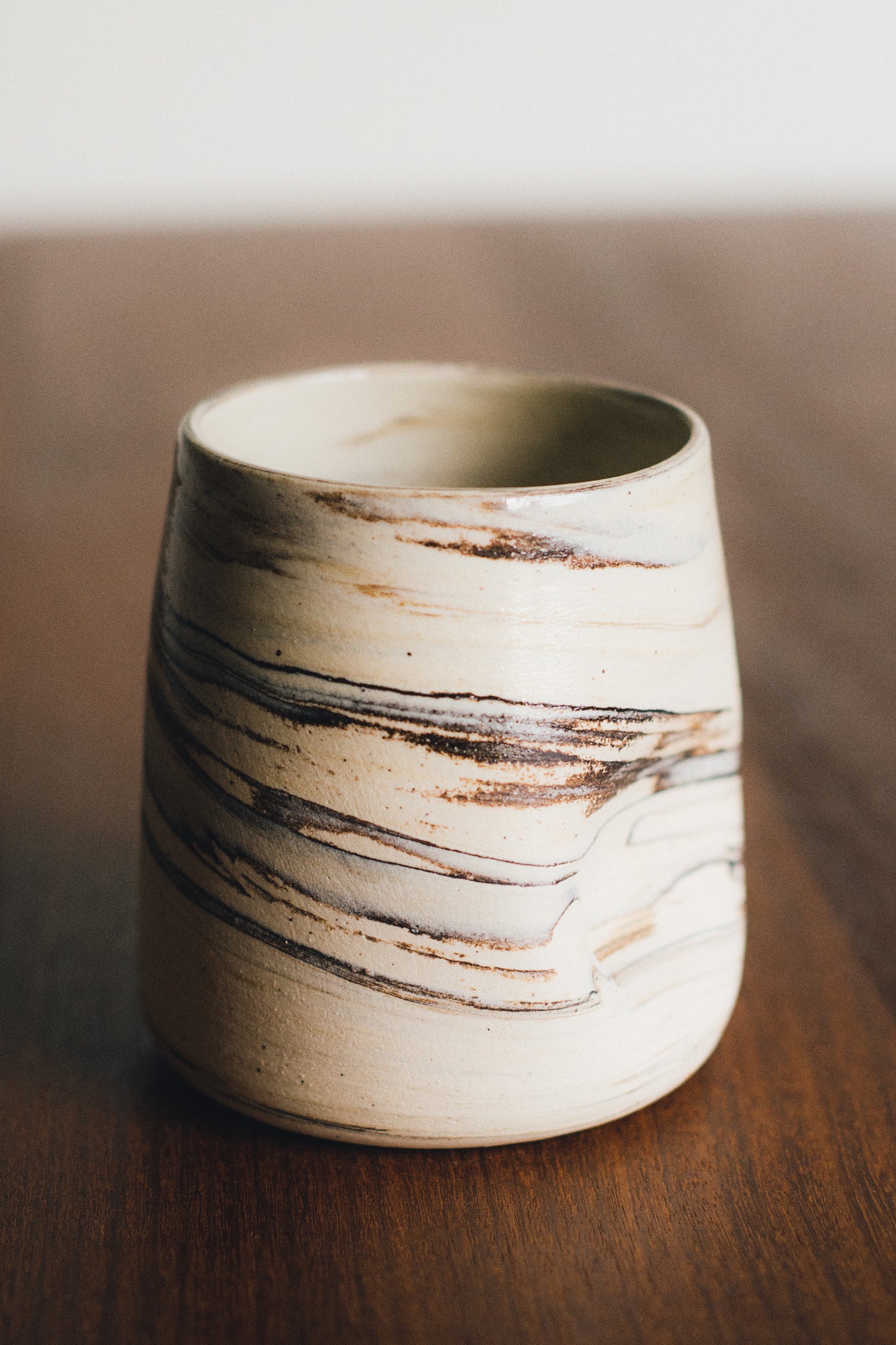 Dimple Cup  - marble